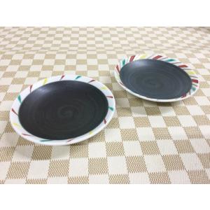 澤田痴陶人工房 中皿 お皿 鳥 青系 伊万里陶苑 痴陶人 【CF-009-18