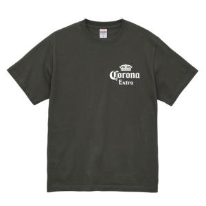 コロナビール Tシャツ 白地 メキシカンローライダー チカーノビッグ