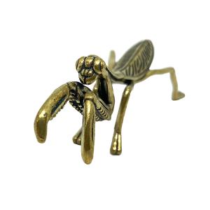 マンタ (小) オニイトマキエイ えい ブラス 真鍮製 置き物 オブジェ