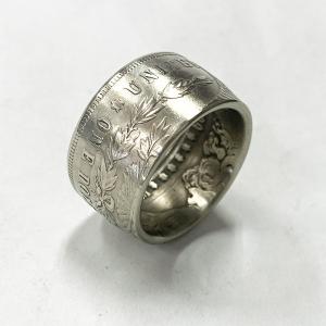 1899年 モルガン レプリカコインリング 21号 1ドル銀貨 モーガン 