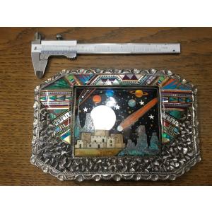 ターコイズバックル インディアンジュエリー/ネイティブアメリカン