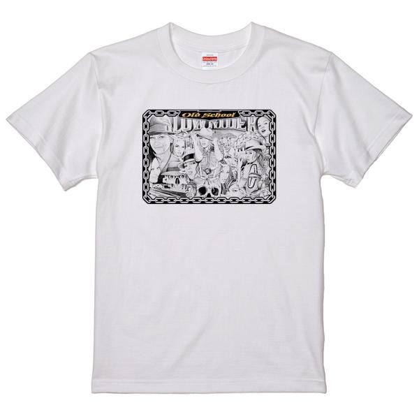 セクシー ポールダンサー ローライダー Tシャツ MT11 白 アメ車 ミューラル ギャング メキシ...