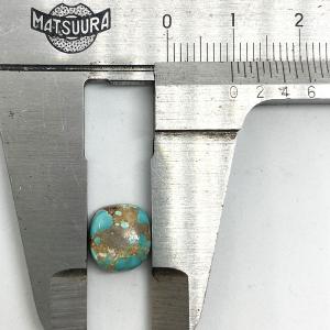 ナンバーエイト8 ターコイズ カボション 12.5ct (#8-47サ) ルース