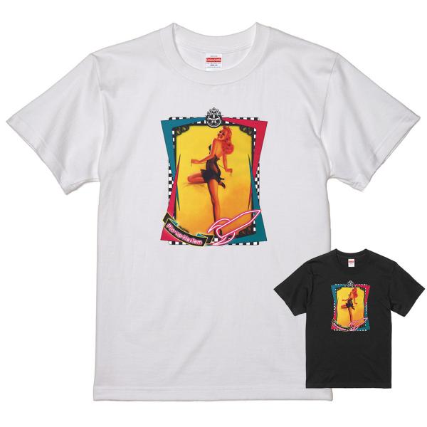 ピンナップガール Ｔシャツ 白 2  50's ヌード ロカビリービンテージ オールディーズ ドゥー...