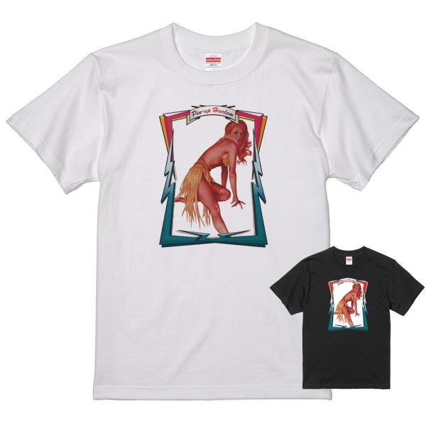 ピンナップガール Ｔシャツ 白 5  50&apos;s ヌード ロカビリービンテージ オールディーズ ドゥー...