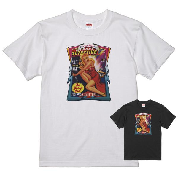 ピンナップガール Ｔシャツ 白 26  50's ヌード ロカビリービンテージ オールディーズ ドゥ...
