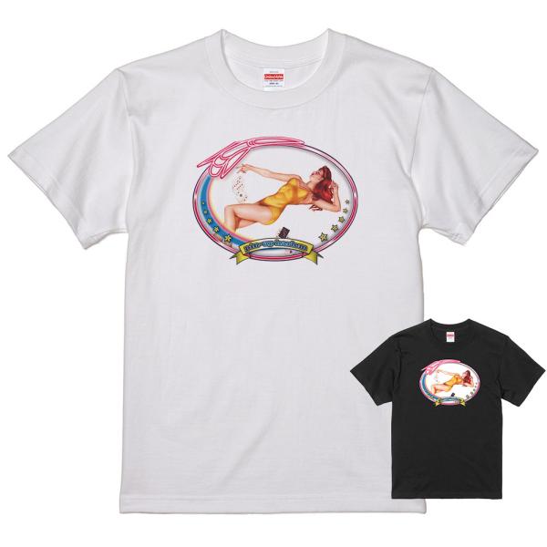 ピンナップガール Ｔシャツ 白 63  50's ヌード ロカビリービンテージ オールディーズ ドゥ...