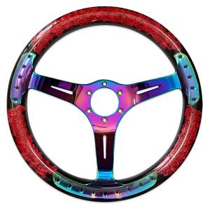 オリジナル チェーンステアリング 10インチ 3スポーク 手曲げ