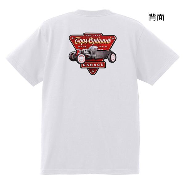 ホットロッド Tシャツ H30 黒地へ変更可能 マッスル フォード ドラッグレース ストリートロッド...