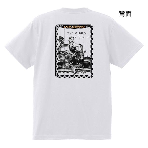 ローライダー Tシャツ 白 56 ミューラルオールドスクール シボレー マスターデラックス