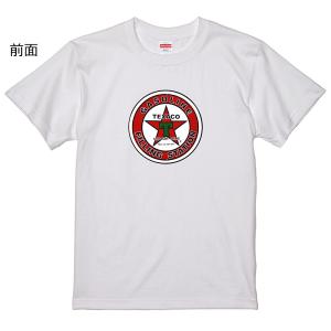 ガソリン TEXACO テキサコ Ｔシャツ モーター オイル アメカジ バイク 黒地へ変更可 アメ車 ホットロッド S/M/L/XL  2XL 3XL｜DAY-S Yahoo!ショップ