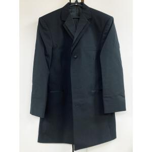 グレー 無地 ファラオコート (S/M/L/XL) ロングジャケット 防寒着