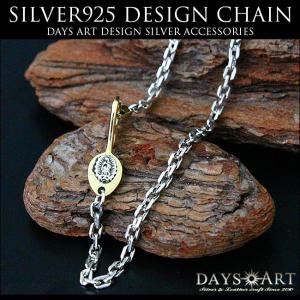 ネックレス シルバー925 メンズ レディース 大ぶり ターコイズ