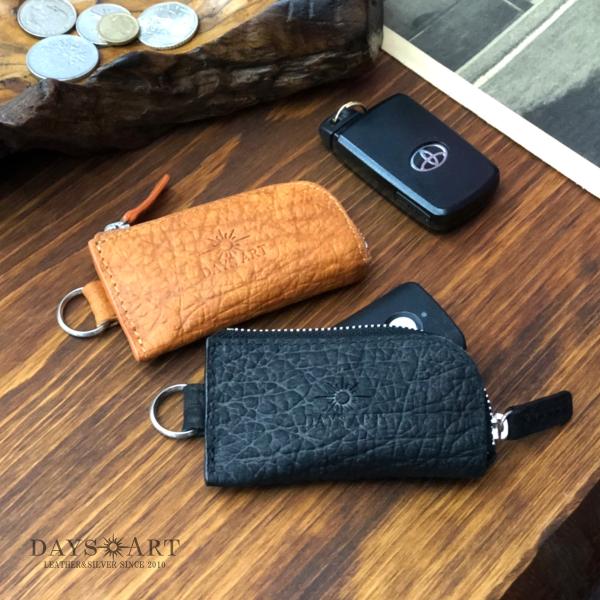 スマートキーケース L字ファスナー DaysArt コインケース 革財布 メンズ レディース ユニセ...