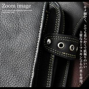 レッグバッグ 本革レザー メンズ ライダース ...の詳細画像2