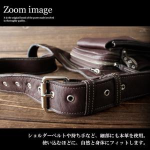 レッグバッグ 本革レザー メンズ ライダース ...の詳細画像3