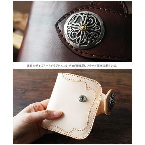 財布 2つ折り財布 本革レザー メンズ ショー...の詳細画像4