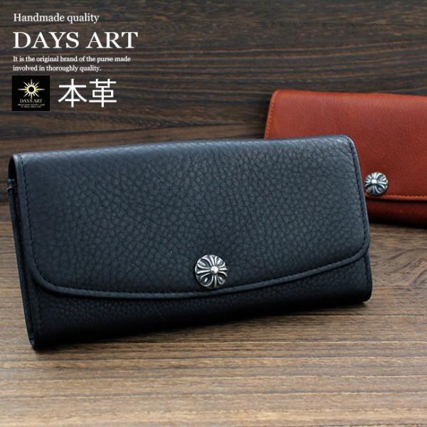 長財布 レザーウォレット メンズ 本革 カーフスキン 3つ折り セパレート式 シンプル 小銭入れあり...