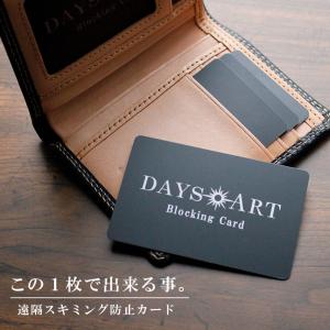 スキミングブロックカード メンズ レディース RFID スキミング防止 強力妨害機能 キャッシュレス｜daysart