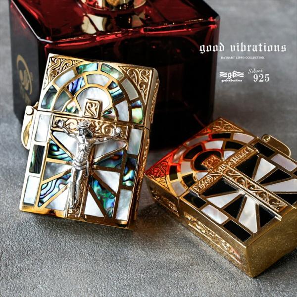 good vibrations グッドバイブレーション Zippo ジッポライター キリスト ステン...
