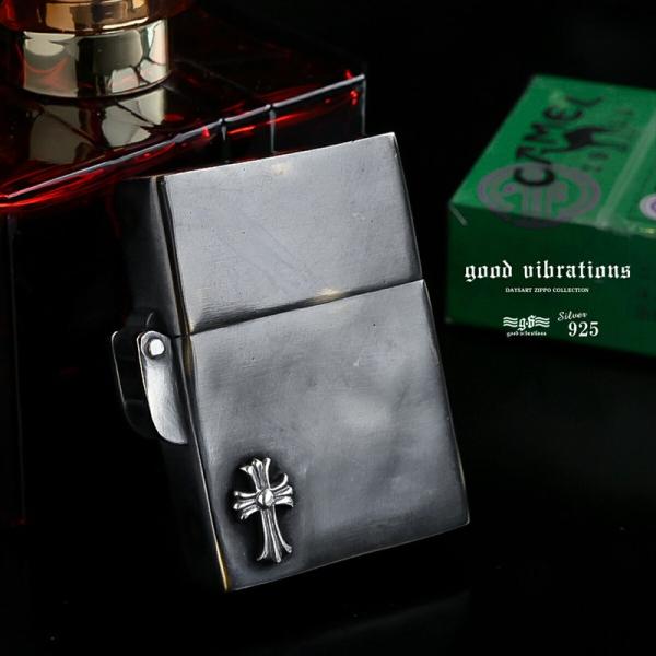 good vibrations グッドバイブレーション Zippo ジッポライター クロス 十字架 ...