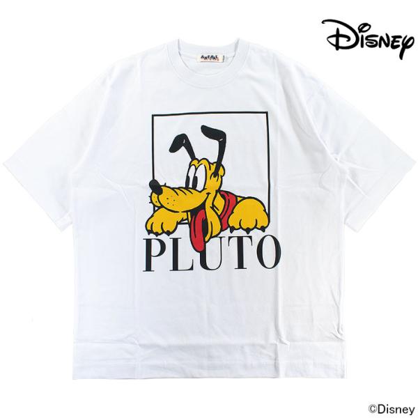 メンズ Tシャツ ビッグシルエット プルート カジュアル PLUTO 半袖 フロントプリント ANT...