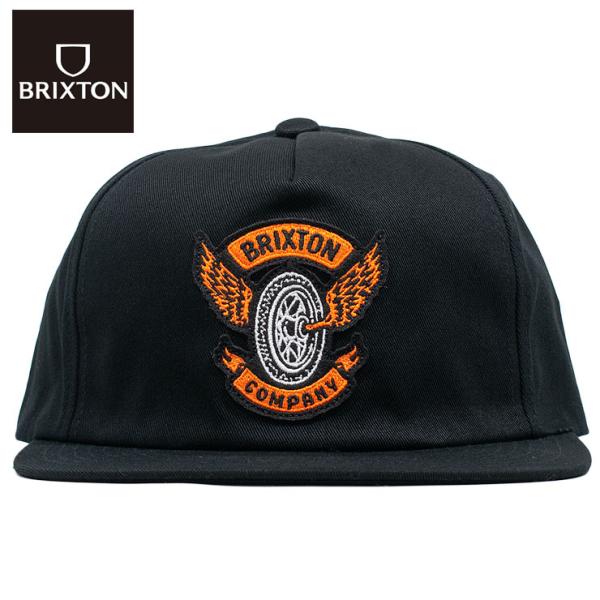 スナップバックキャップ ブリクストン 5パネル 帽子 フリーサイズ パイソン BRIXTON PAY...