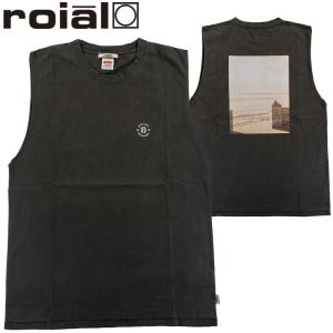 ロイアル ROIAL R232MTT02 カットオフTシャツ メンズ バンドTシャツ ピグメント サーフブランド タンクトップ バックプリントの商品画像