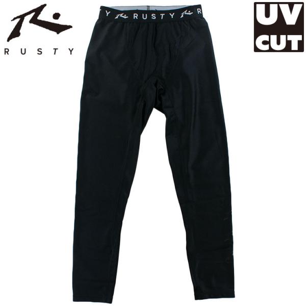 ラスティ メンズ サーフレギンス インナーパンツ UPF50+ ロゴ アンダーパンツ メンズ スパッ...