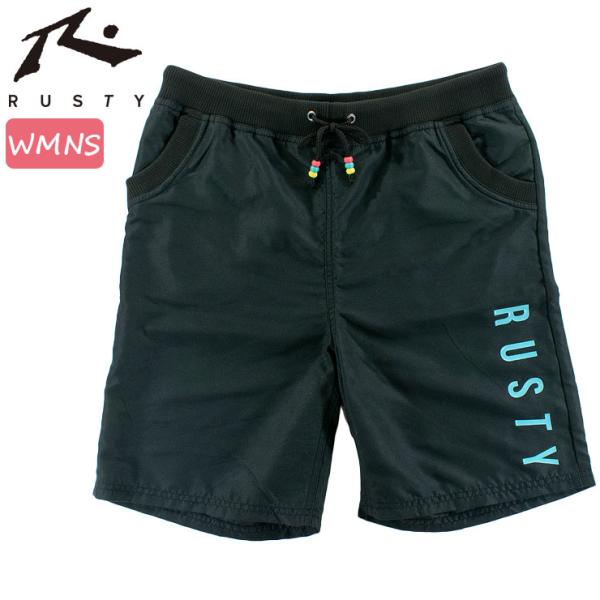 ラスティー レディース 水着 ボードショーツ サーフトランクス ショートパンツ ミドル丈 水陸両用 ...