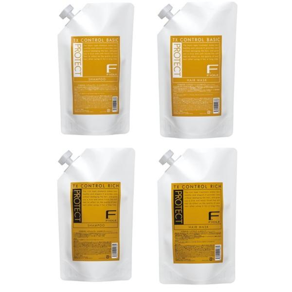 送料無料 [選べる詰替え用セット] フィヨーレ Fプロテクト シャンプー 1000ml ヘアマスク ...