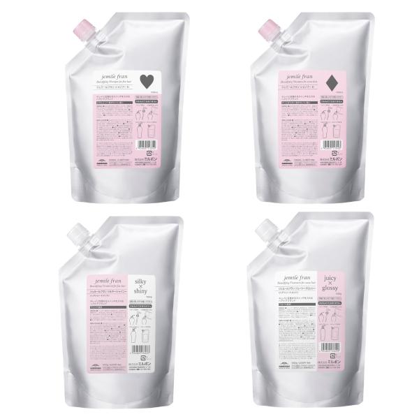 送料無料  [選べる詰替用] ミルボン ジェミールフラン シャンプー 1000ml &amp; トリートメン...