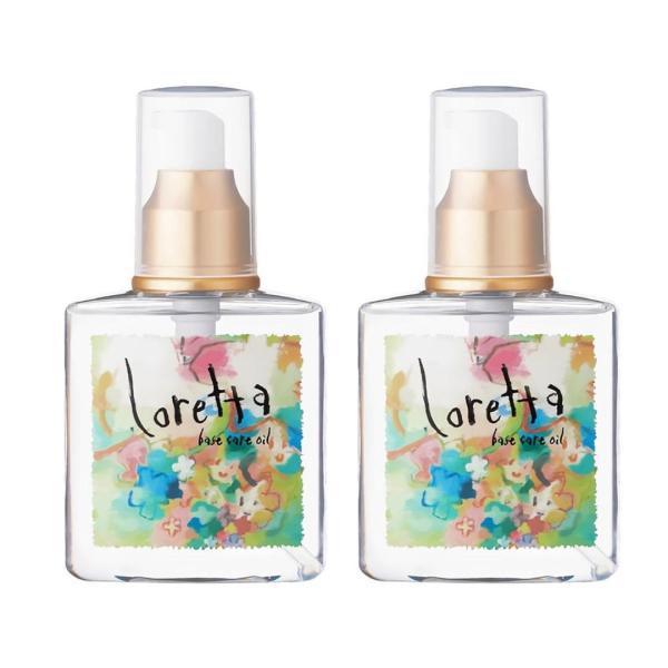 送料無料 ２個セット b-ex ロレッタ ベースケアオイル 120ml ヘアオイル 洗い流さないトリ...