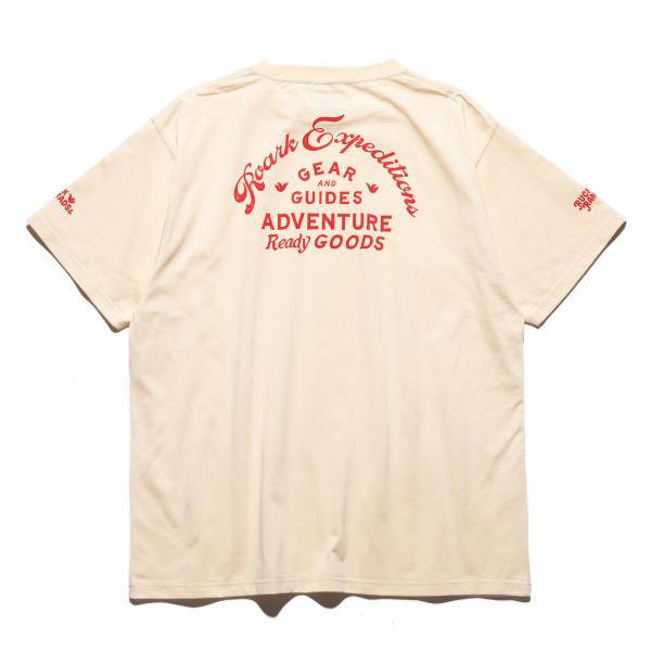 ROARK REVIVAL &quot;G&amp;G&quot; FINE TECH DRY TEE NATURAL　ロアーク...