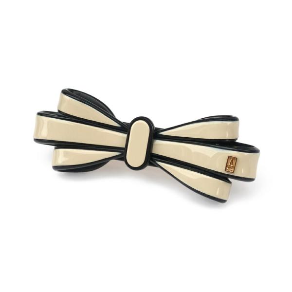 ALEXANDRE DE PARIS アレクサンドルドゥパリ BARRETTE リボンバレッタ TI...