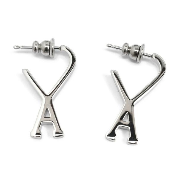 AMI PARIS アミ パリス Ami de Coeur スモール フープピアス シルバー UJW...