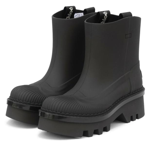 CHLOE クロエ レインブーツ レディース ライナ RAINA ブラック BLACK CHC23A...
