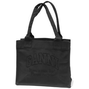 GANNI ガニー トートバッグ ラージイージーショッパー ファントム(ブラック) Large Easy Shopper PHANTOM 252 A5577｜daytripper