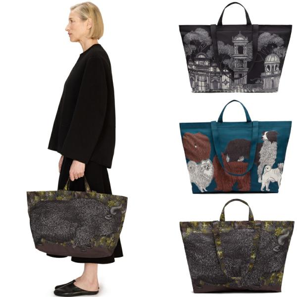 INOUI EDITIONS イヌイエディションズ マキシショッピングバッグ MAXI SHOPPE...