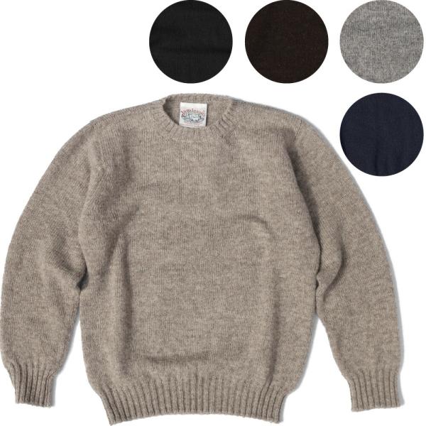 Jamieson’s ジャミーソンズ セットインスリーブ クルーネックセーター MK222C メンズ...