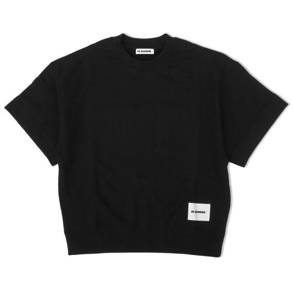 JIL SANDER+ ジルサンダー プラス レディース オーバーサイズロゴ半袖Tシャツ クルーネッ...