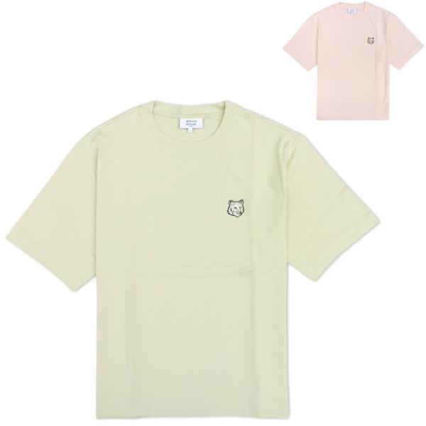 MAISON KITSUNE メゾンキツネ  メンズ フォックスヘッドオーバーサイズTシャツ FOX...