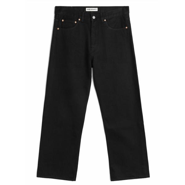 OUR LEGACY アワーレガシー セルビッジデニム THIRD CUT DENIM Black ...