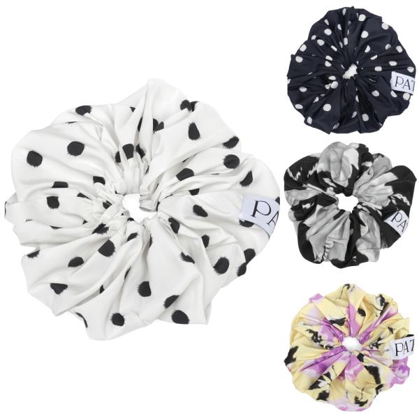 PATOU パトゥ リサイクルファイユ マキシシュシュ VOLUME SCRUNCHIE AC059...