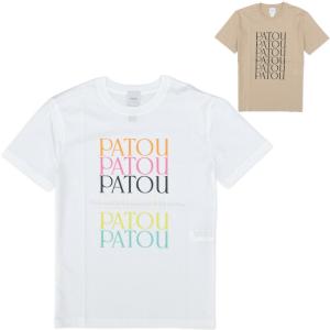 PATOU パトゥ オーガニックコットン パトゥパトゥロゴ 半袖ロゴTシャツ JE1129999 PATOU PATOU TEE SHIRT｜daytripper