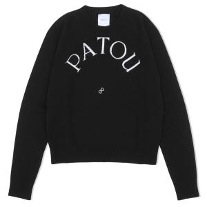 PATOU（パトゥ） エコフレンドリーコットンブレンドジャカードニット