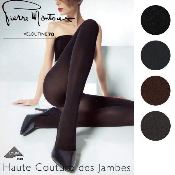 Pierre Mantoux ピエールマントゥー 70デニールタイツ Collant Velouti...