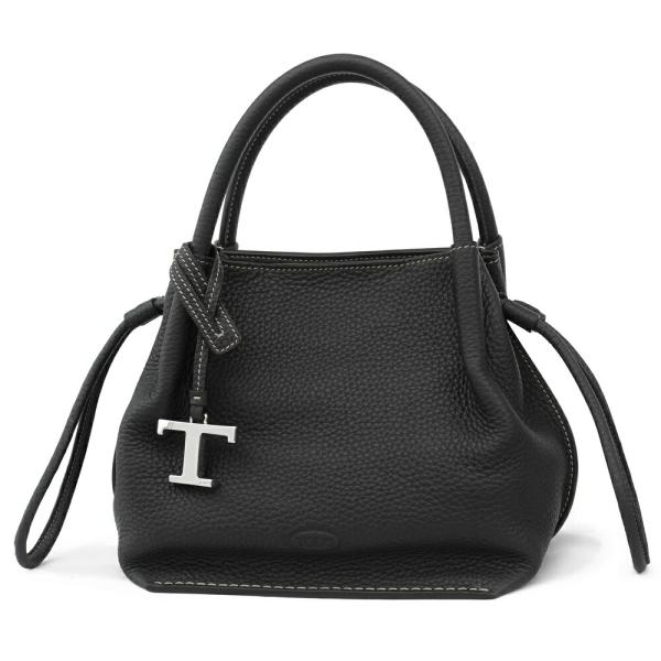 TOD'S トッズ タイムレス 2wayバッグ ショルダーバッグ ハンドバッグ レザー バケットバッ...
