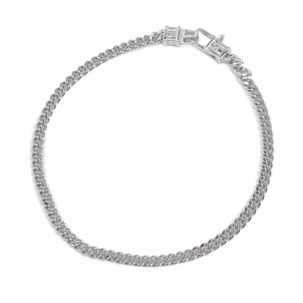 TOM WOOD トムウッド カーブブレスレットM ユニセックス Curb Bracelet M シ...