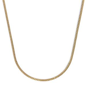 TOMWOOD トムウッド Curb Chain M Gold-24.5 ゴールド カーブチェーン